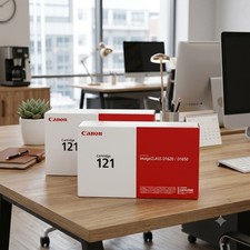 Canon 121 Black Toner Cartridge 2 Pack ✅ High Yield Compatible New Closed Box ✅ picture
