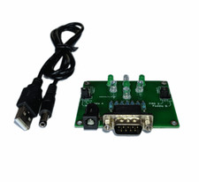 Amiga Joystick Tester LED Joy 9 Pin Amstrad + USB Cable picture