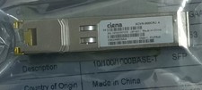 1PC Ciena XCVR-B00CRJ A SFP-1G-TX 10/100/1000M RJ45 CONNECTOR SGMII 100m Length picture