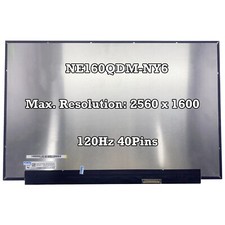 100% sRGB NE160QDM-NY6 16