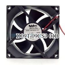 1PCS NIDEC BETASL D09T-09CS3 01B 9V 0.10A 2pin Cooling Fan Fast Shipping picture