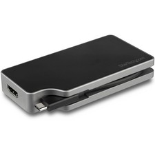 StarTech USB C Multiport Video Adapter - 4K 60Hz UHD Portable 5-in-1 USB Type C picture