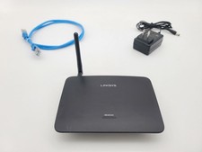 LINKSYS AC1200 DUAL-BAND TABLE TOP WI-FI RANGE EXTENDER ROUTER RE6500 BLACK picture