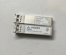Pair of 2 Axiom J9150D-AX 10GBASE-SR SFP+ 10Gb Transceiver for HP Aruba picture