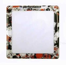 DEMCiflex 80/92mm Magnetic Fan Dust Filter - Death Knell with White Mesh picture