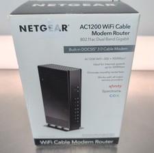 NETGEAR Cable Modem Built-in WiFi Router (C6230) AC1200 DOCSIS 3.0 picture