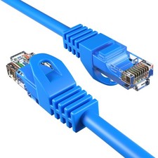 Cables Direct Online Snagless Cat5e Ethernet Network Patch Cable Blue 100 Feet picture