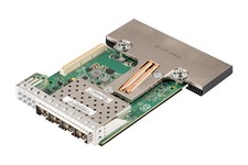 Network interface card Dell QLogic QL41164 4x10GbE SFP+ PCIe NDC XVVY1 picture