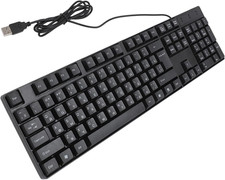 USB Wired Minority Language Keyboard (Russian, English), 104 Keys 1.5M Cable picture