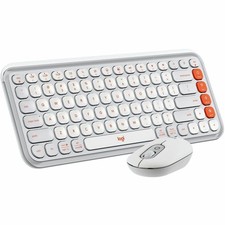 Logitech POP ICON COMBO, Bluetooth Keyboard and Mouse Combo, Comfortable Typing, picture
