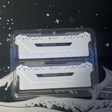 Corsair Vengeance RGB Pro 16GB (2x8GB) DDR4 3200 DIMM RGB White C16W picture