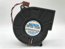 DATECH DB7530-12LBA 7530 12V 0.25A dual bearing blower turbine cooling fan 3pin picture