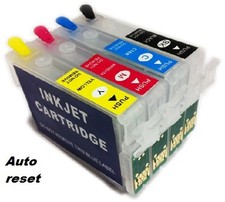 4 Refillable Non Oem Ink Cartridge fits EPSON XP-445 XP-345 XP-335 XP-342 XP-247 picture