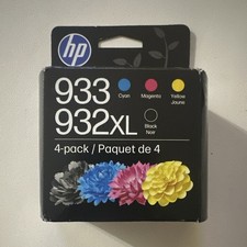 HP 933/932XL Genuine Original Inkjet Ink Cartridges 4-Pack CMYK picture