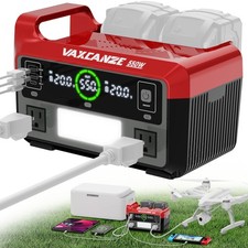550W Power Inverter for Milwaukee, DC 20V to AC 110V Pure Sine Wave, Portable... picture