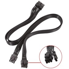 CPU 12Pin To Dual 8pin Power Supply Cable for Seasonic PSU P-860 P-1000 X-1050 picture