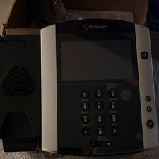 Polycom vvx600 IP Phone VoIP Display Keypad Black Silver USB Ethernet RJ-45 picture