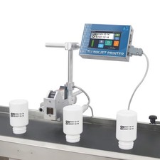 Automatic online inkjet printer without conveyor printing expiration date picture