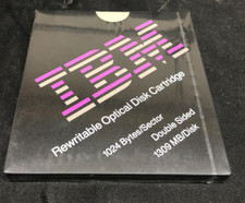 NEW IBM 09G7344 Rewritable MO 1309MB Optical Disk 1024bps 1.3GB Double Sided R/W picture