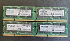 32GB of Crucial PC3L-12800S  4 sticks of 8GB each = 32GB Laptop Memory picture
