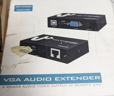 VGA audio extender 50m Cat 5e/6 2 Roads Audio Video Output picture