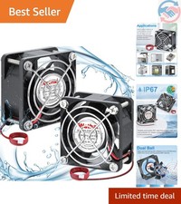 60mm 12v Fan Waterproof High Speed Small 12V DC Computer Cooling Fan picture