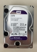 USED Western Digital WD Purple 2TB Hard Drive WD20PURX-64PFUY0 picture
