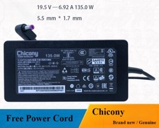 Chicony 19.5V 6.92A 135W Adapter A18-135P1A For Acer Nitro 5 5.5*1.7mm Charger picture