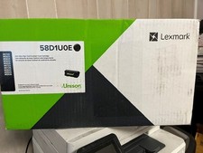 Lexmark 58D1U0E Black Ultra High Yield Toner Cartridge New open box , Open Bag. picture