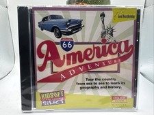 Kidsoft America Adventure Windows 3.1 CD Interactive History Software 1995 New picture