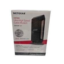 Netgear CM1000 Gigabit Cable Modem Docsis 3.1 Xfinity Spectrum Cox 1 Gbps Sealed picture