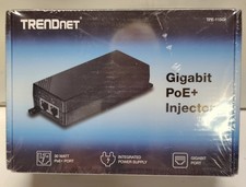 Brand New TRENDnet TPE-115GI Gigabit POE+ Injector-Factory Sealed picture
