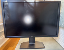 Dell UltraSharp Model U3014t 30 Flat Panel LCD Monitor W/ Stand & Cables Working picture