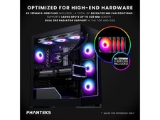 Phanteks NV5S Showcase Mid-Tower ATX PC Case, 4 x M25-120 ARGB Fans, picture