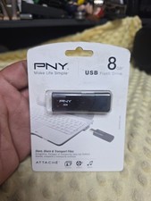 PNY 8gb USB Flash Drive - New Sealed in Package picture