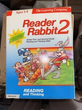Reader Rabbit 2 Macintosh Vintage Educational Software Reading and Thinking Ages picture