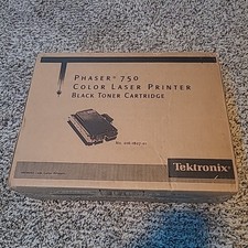NEW Tektronix Phaser 750 P/N 016-1807-01 Black Laser Printer Toner Cartridge picture