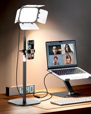  Ring Light for Desk with Flexible Gooseneck, Desktop Zoom Meetings Streaming  picture