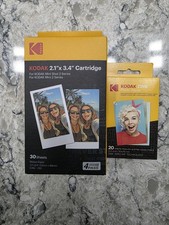 Kodak ZINK (2x3)  & Mini 2 (2.1x3.4) Photo Paper Lot  Brand New picture