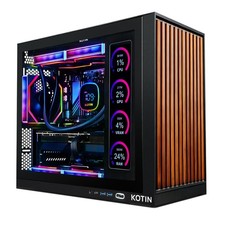 Gaming PC Ryzen 7 9800X3D RTX 5070 12GB 32GB DDR5 1TB SSD WiFi 7 Black picture