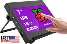 US-7'' Raspberry Pi PS4 Monitor Screen Capacitive Touchscreen USB/HDMI Display picture