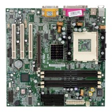 Mainboard Asus P4T-M Rev.1.05 MicroATX PGA423 RDRAM AGP PCI picture