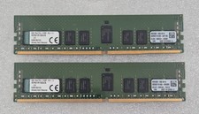 [LOT 2 PCS] KINGSTON KVR21R15S4/8 8GB 1Rx4 PC4-2133P BSMH18B1518 MEMORY RAM picture