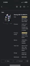 iBUYPOWER Gaming PC NVIDA GEFORCE RTX 3050 Intel Core I5 12400F CPU 24gb OF RAM picture