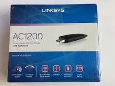 Linksys WUSB6300 Dual-Band AC1200 Wireless-AC USB 3.0 Adapter - New Sealed picture