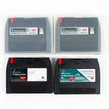 Lot of 4 Imation Travan NS 8GB Data Cartridges - Used Untested picture