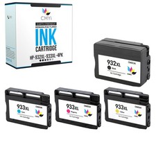 CMYi Printer Ink Cartridges for HP 932XL 933XL Lot Fits Officejet 6100 6600 6700 picture
