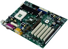 MAINBOARD QDI KINETIZ 7T SOCKET 462 SDRAM AGP PCI ISA AMR picture