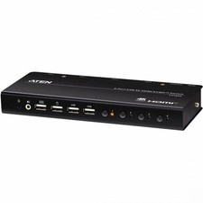 ATEN 4-Port USB 4K HDMI KVMP Switch [Cables Included] (cs784h) picture
