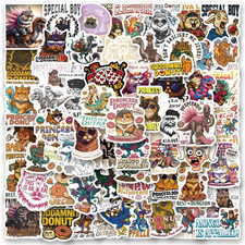 106 PCS Dungeon Crawler Carl Stickers Pack, for Water Bottle, Laptop, Phone, Scr picture